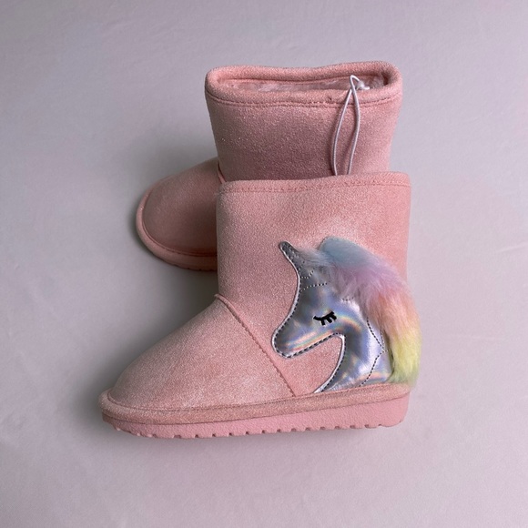 The Children's Place Other - Boots from The Children’s Place. Size 6 and color pink with a unicorn.